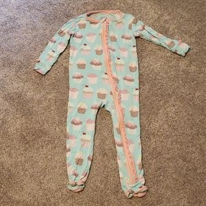 Kickee Pants Cupcake Zip Coverall 18-24 months